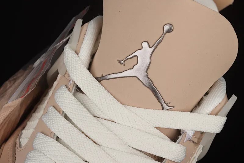 All categories Air Jordan Jordan series basketball shoes Air Jordan 4 C version Air Jordan 4 "Shimmer" AJ4 Joe 4 Khaki light color DJ0675-200